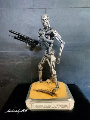 Terminator Archivo STL Impresión 3D