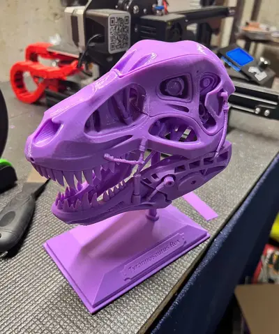 Terminator Rex Archivo STL OBJ para Impresion 3D