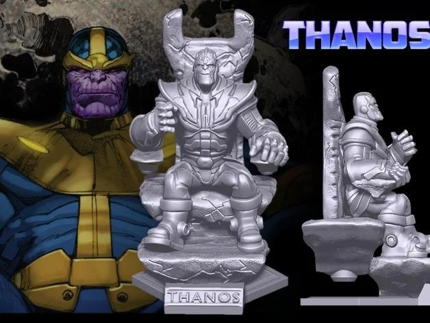 Thanos Archivo STL Impresión 3D