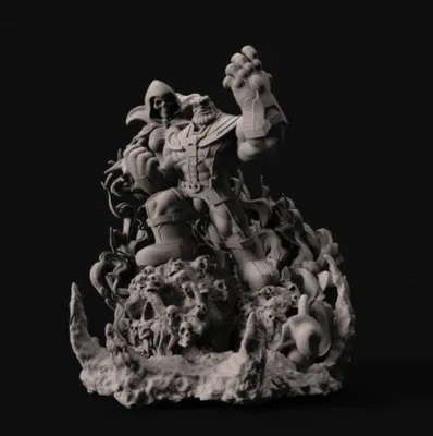 Thanos Death Archivo STL Impresión 3D