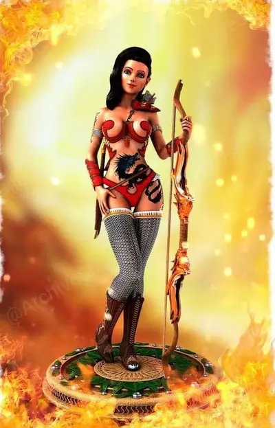 The Elven Arrow Of Love Archivo Stl Para Impresion 3D