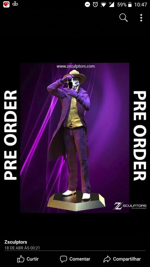 The Killing Joker Archivo STL Impresión 3D