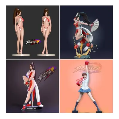 The King Of Fighter 01 X4 Archivos Stl Para  Impresión 3d