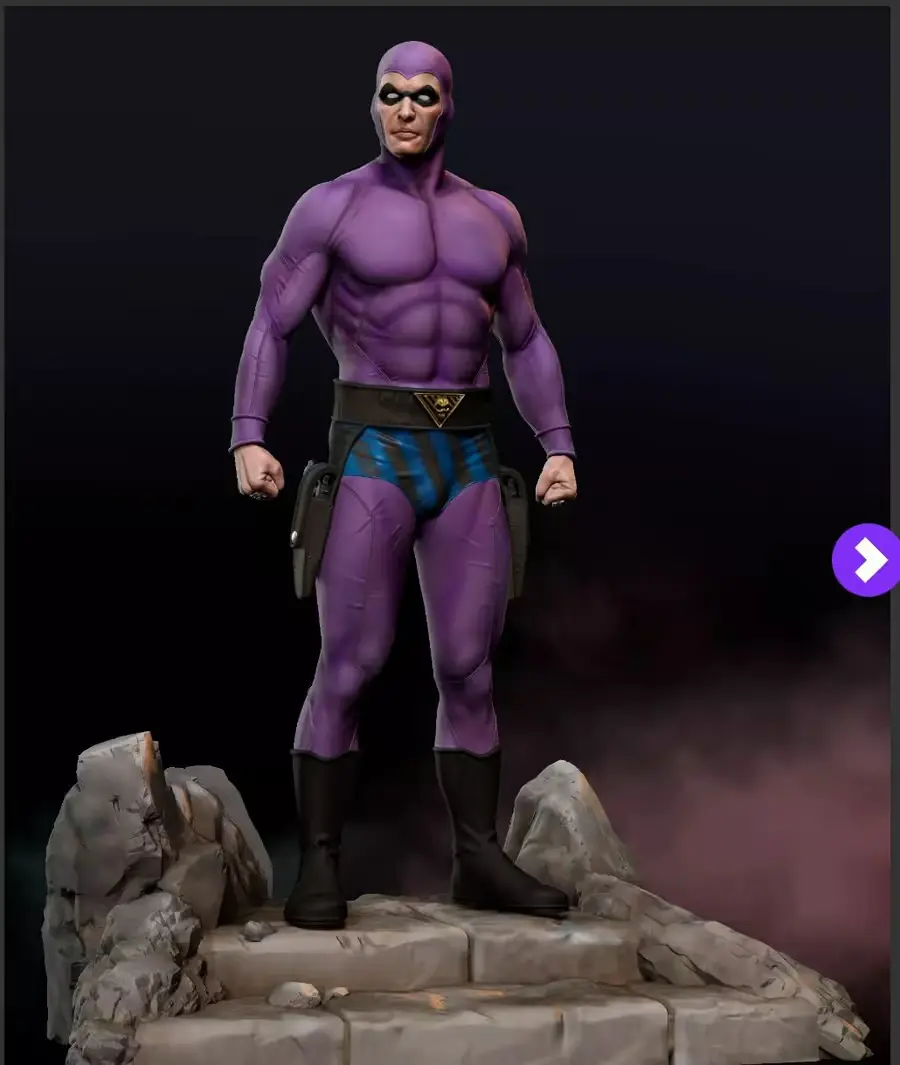 The Phantom Archivo Stl Obj Para Impresion 3D