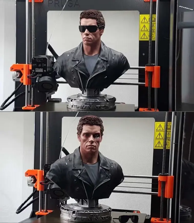 The Terminator 3D Model Archivo STL OBJ para Impresion 3D