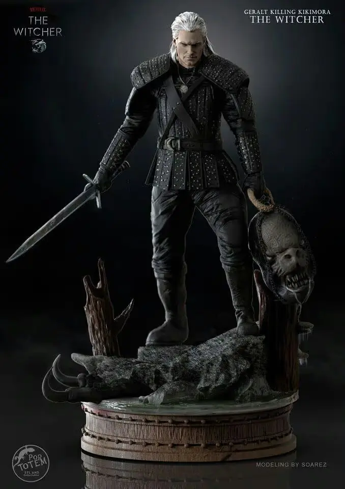 The Witcher Pop Totem Archivo Stl Para Impresion 3D