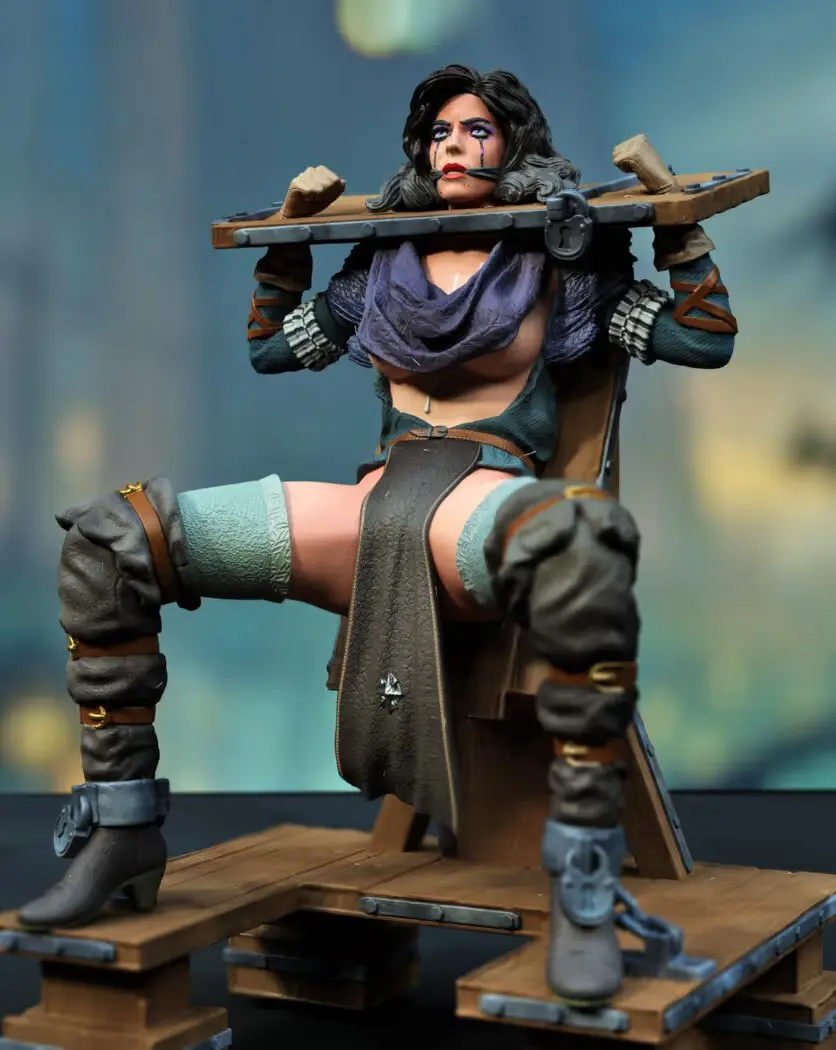 The Witcher Yennefer Archivo Stl Para Impresion 3D