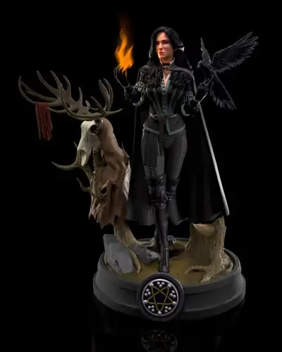 The Witcher Yennefer H3ll Archivos Stl Para Impresión 3d