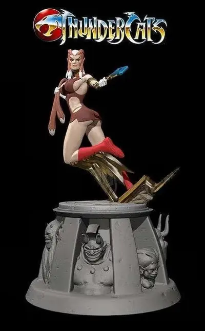 Thundercats Pumyra Archivo Stl Para Impresion 3D