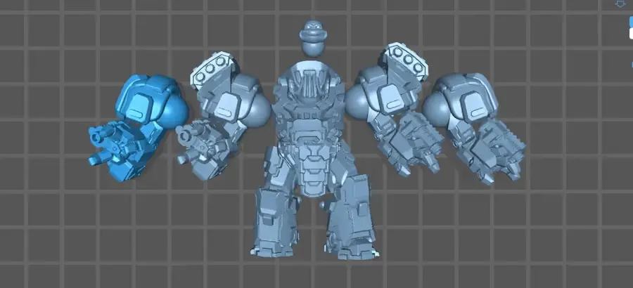 Tmnt Cyber Showdown Archivo Stl Para Impresion 3D