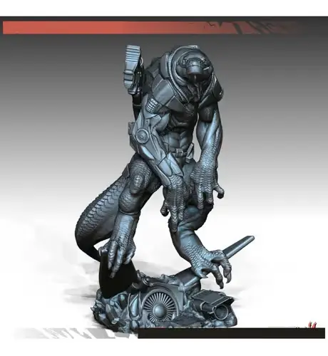 Tmnt Sniper Prey Archivos Stl Para Impresión 3d