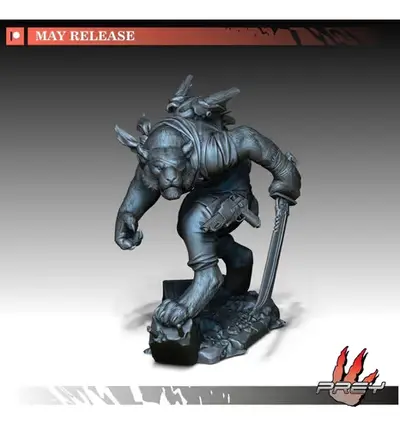 Tmnt Tiger Claw Preystudio Stl Obj Impresión 3d