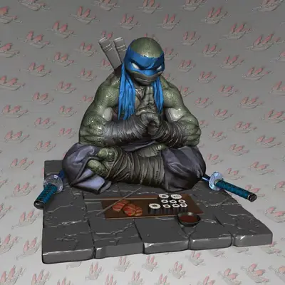 Tmnt Tortugas Ninja Dinner P Archivo Stl Para Impresión 3d