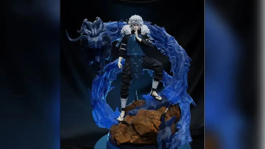 Tobirama Senju Naruto Archivo Stl Para Impresion 3D