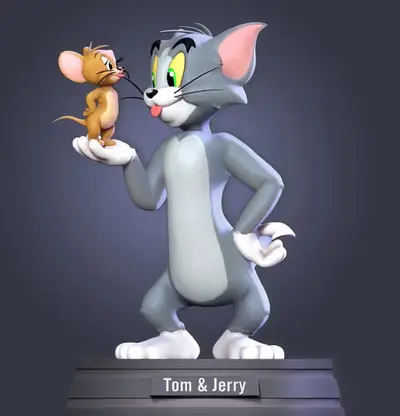 Tom Y Jerry Nlsinh Archivos Stl Para Impresión 3d