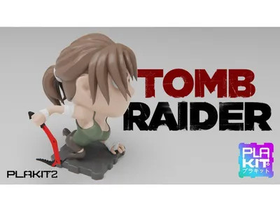 Tomb Raider Lara Croft 2018 Archivo STL Impresión 3D