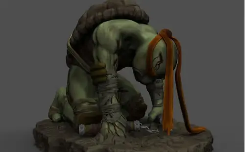 Tortugas Ninja Mike Derrotado Archivos Stl Impresión 3d