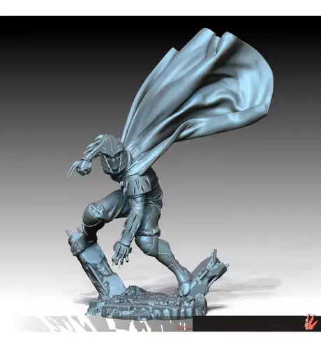 Tortugas Ninja Shredder Pose2 Prey Archivos Stl Impresión 3d