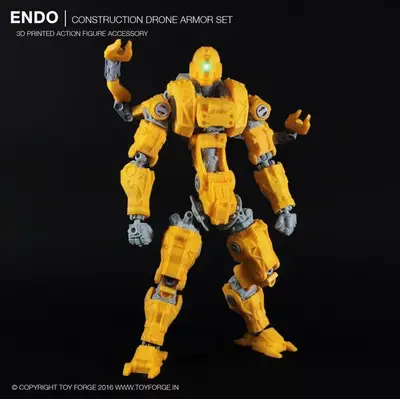 Toy Forge Endo Buildbot Archivo Stl Obj Para Impresion 3D