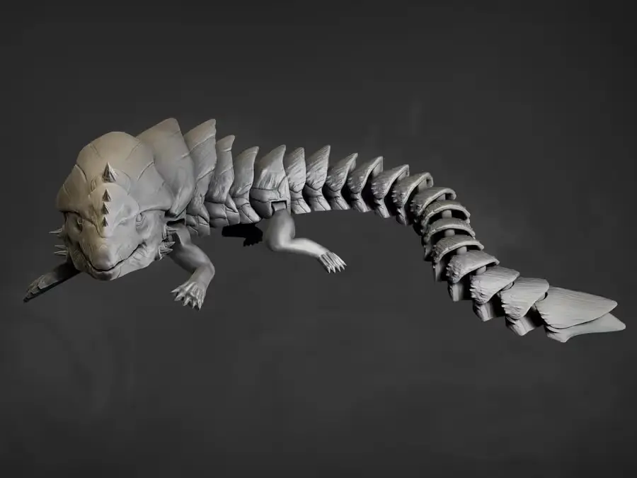 Tremorscale Archivo Stl Obj Para Impresion 3D