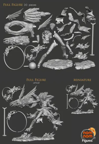 Trigun Vash The Stampede Nom Archivo Stl Para Impresión 3d - imagen 2