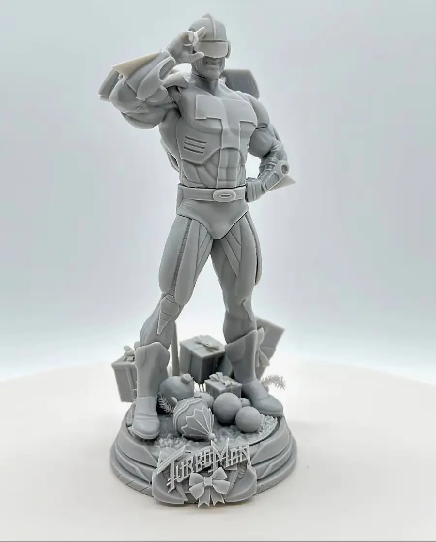 Turboman Archivo STL OBJ para Impresion 3D