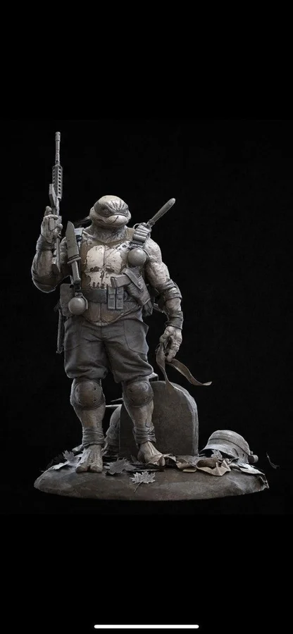 Turtle Punisher Archivo STL Impresión 3D