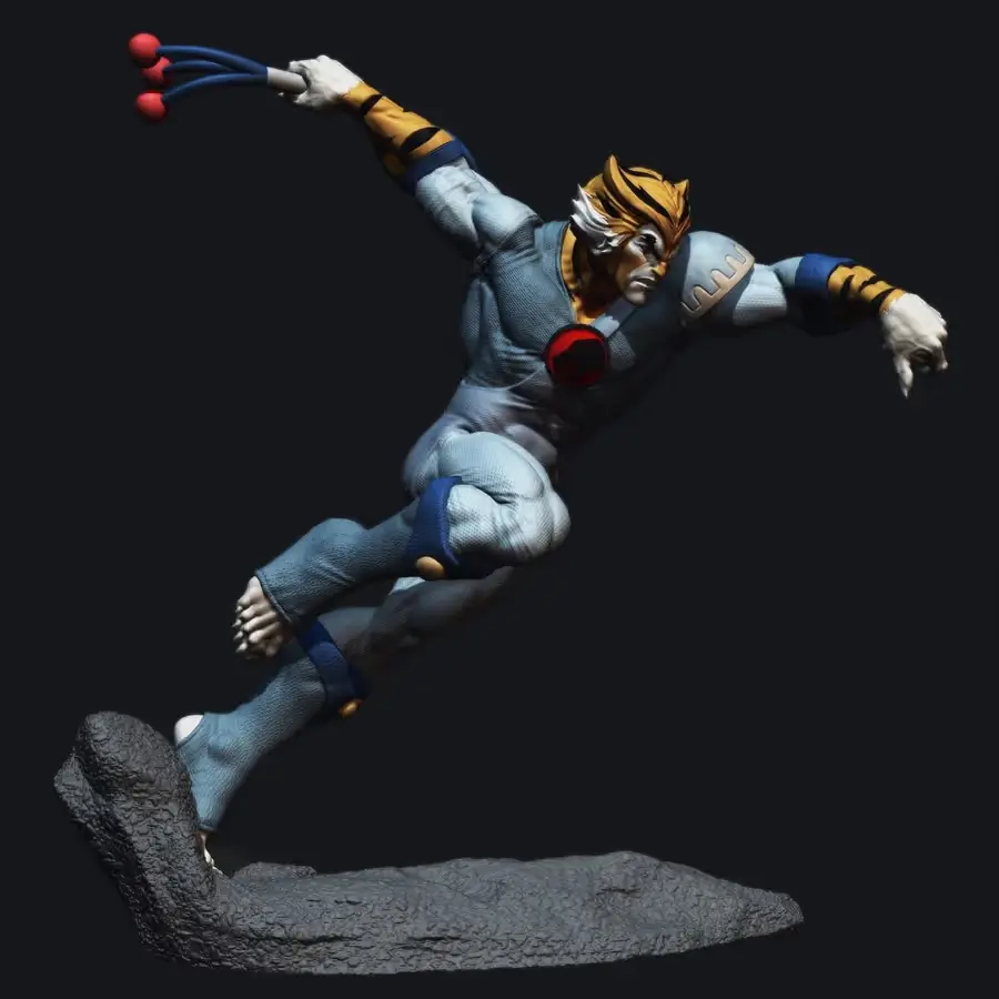 Tygra Thundercat Archivo Stl Obj Para Impresion 3D