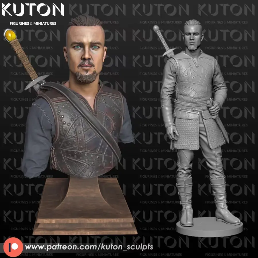 Uhtred Archivo Stl Para Impresion 3D