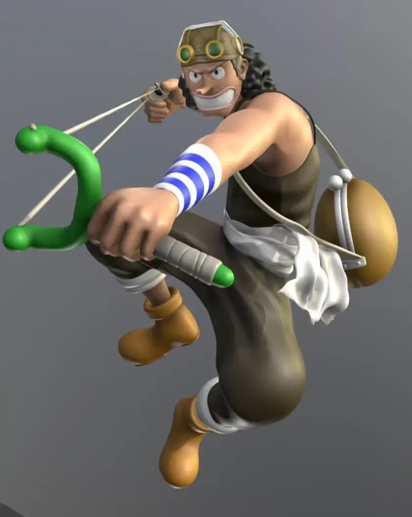 Usop Archivo Stl Para Impresion 3D