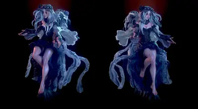 Valeria y Marina Archivo STL OBJ para Impresion 3D