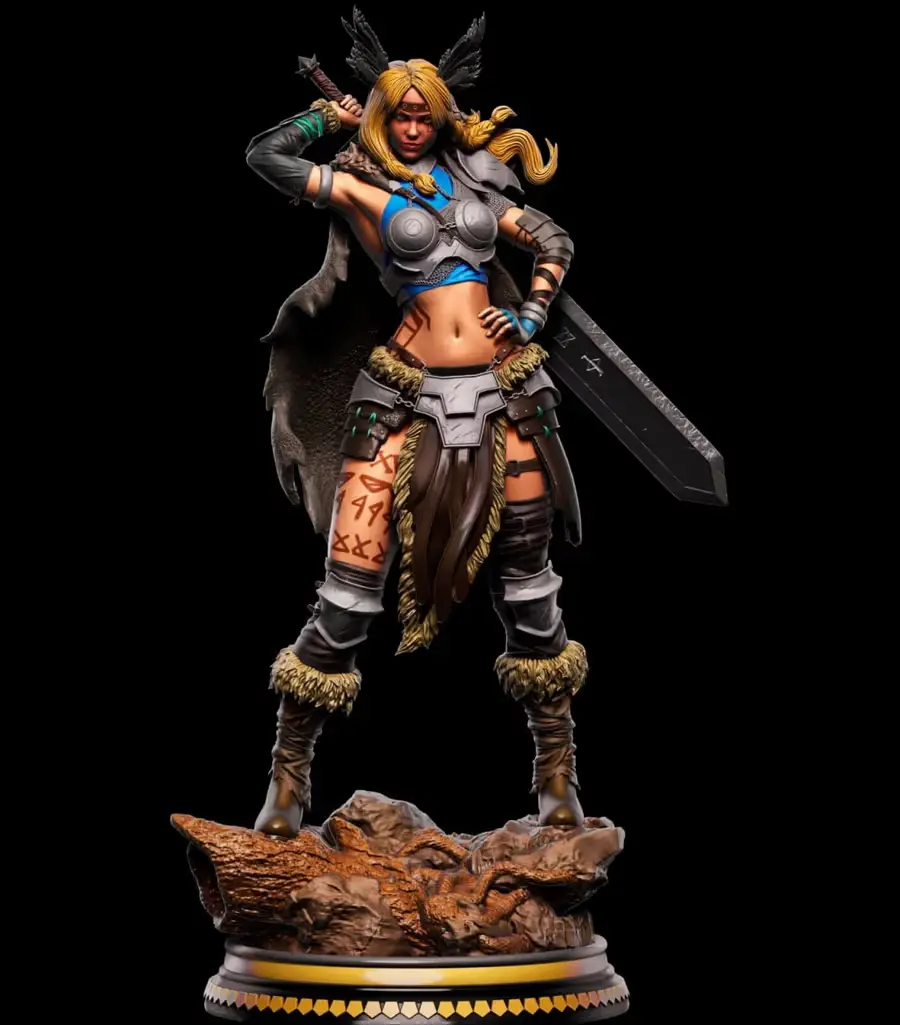 Valquíria (Mike) Archivo STL OBJ para Impresion 3D