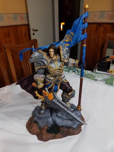 Varian Wrynn Archivo Stl Para Impresion 3D