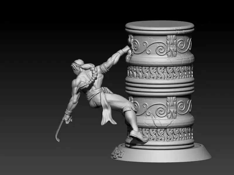 Vega Street Fighter Archivo Stl Para Impresion 3D