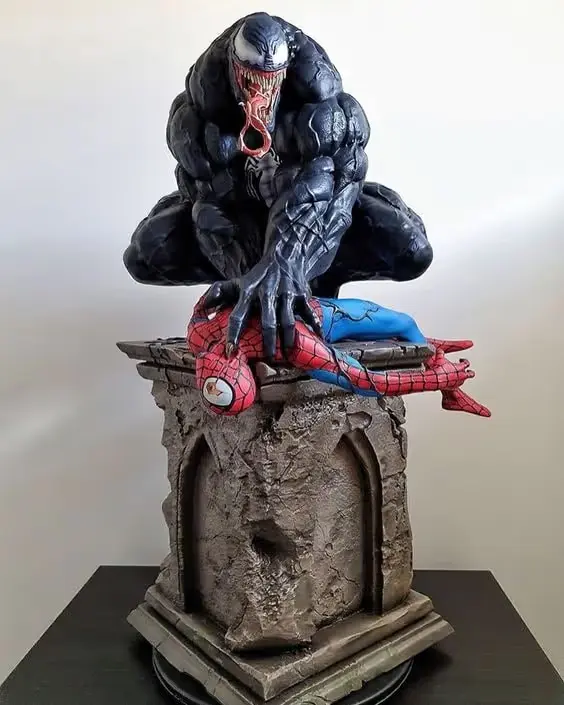 Venom Finished Archivo Stl Para Impresion 3D