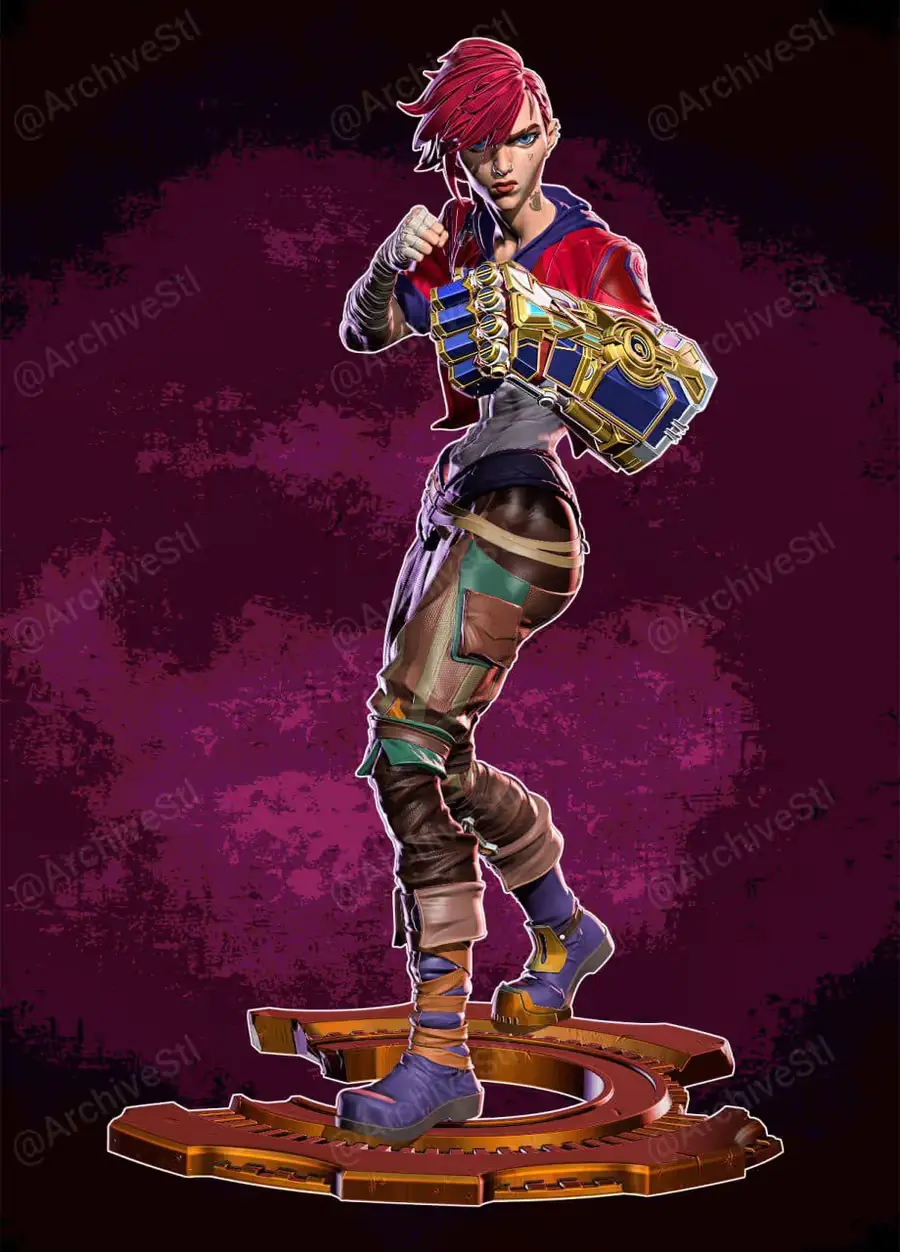 Violet Arcane Archivo STL OBJ para Impresion 3D