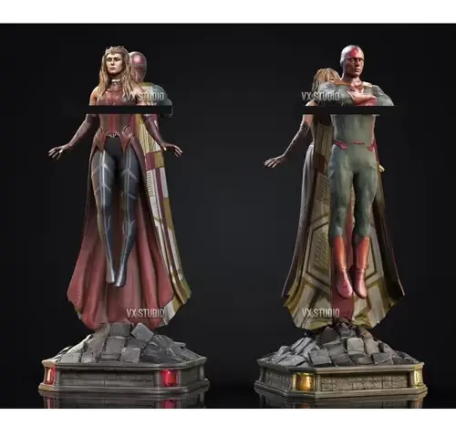 Wanda Y Vision Vxstudio Archivos Stl Para Impresión 3d