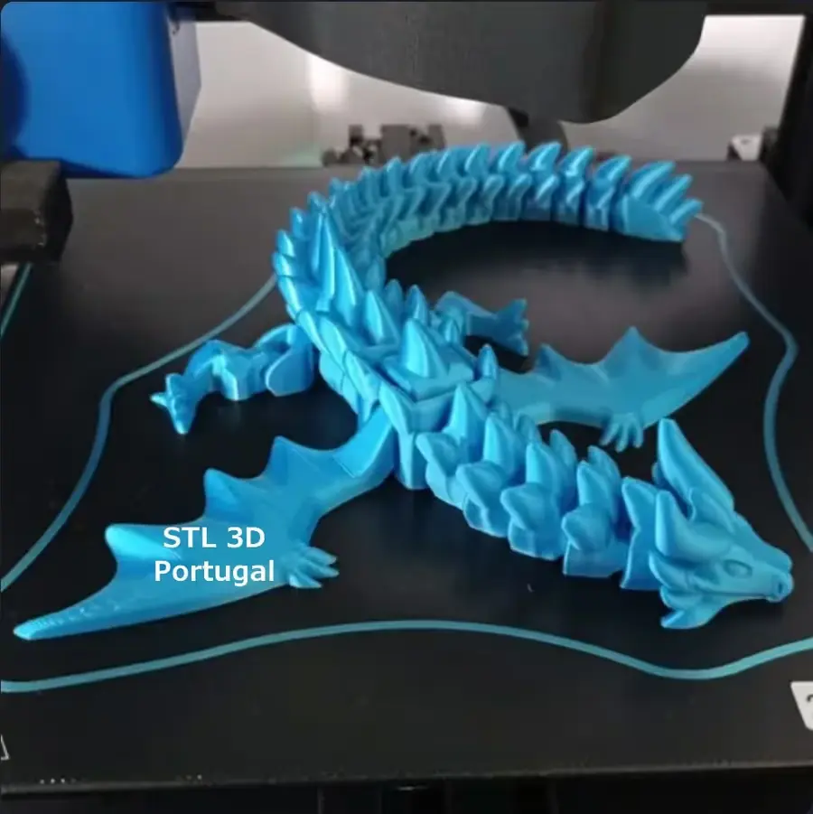 War Dragon Flexi Archivo Stl Obj Para Impresion 3D