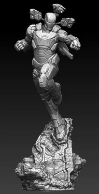 War Machine Archivo STL Impresión 3D