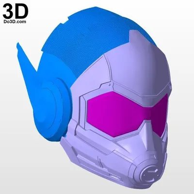 Wasp Female Helmet Archivo STL Impresión 3D
