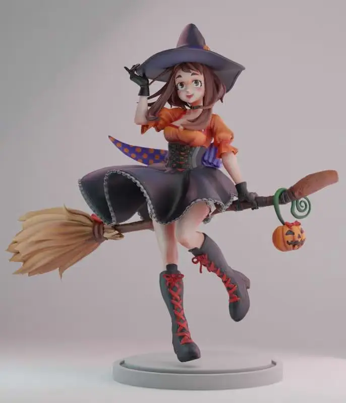 Witch Uraraka Archivo Stl Obj Para Impresion 3D