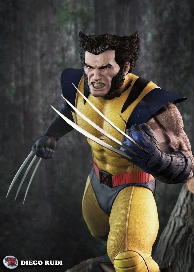 Wolverine Archivo STL Impresión 3D