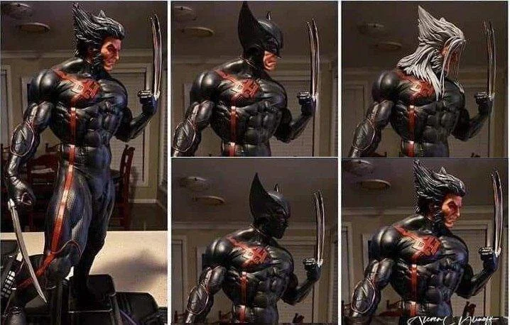 Wolverine Blasks Archivo STL Impresión 3D