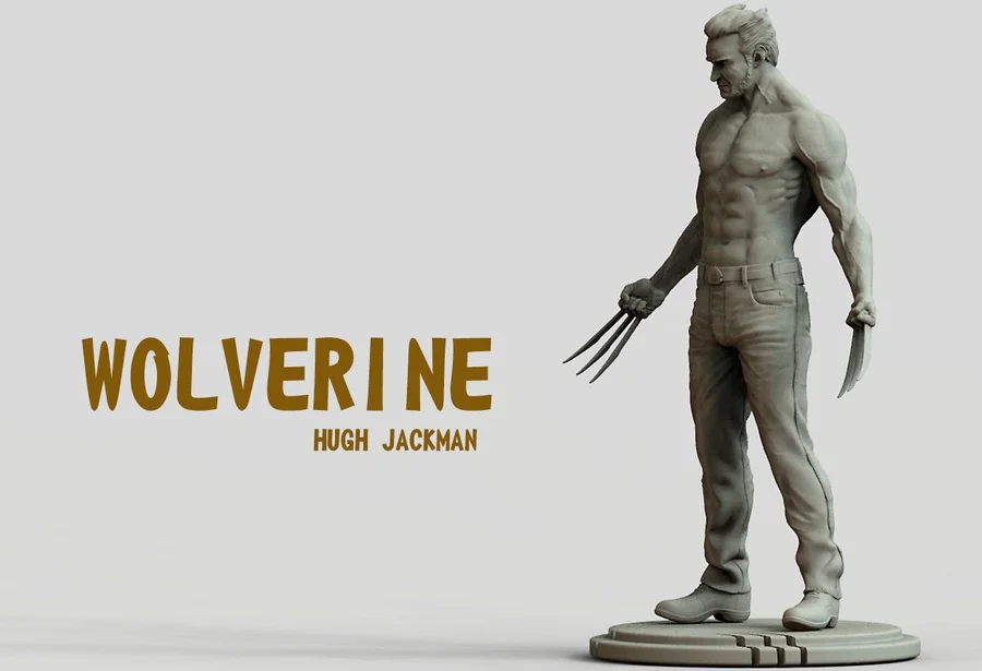 Wolverine Immortal By Hugh Jackman Archivo STL Impresión 3D