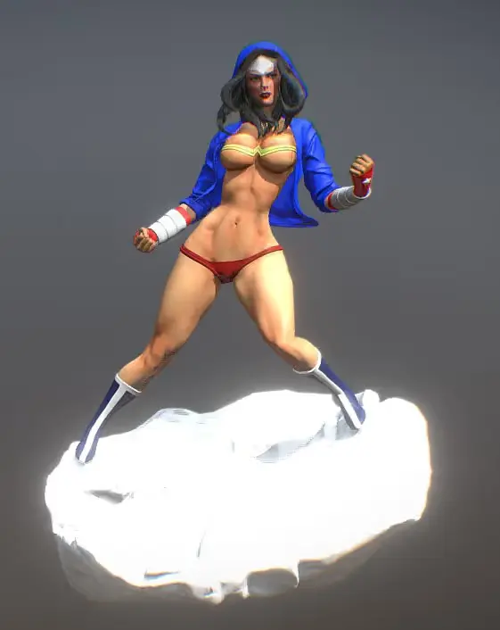 Wonder Woman 04 Archivo Stl Para Impresion 3D