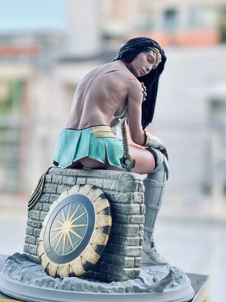 Wonder Women Archivo Stl Para Impresion 3D