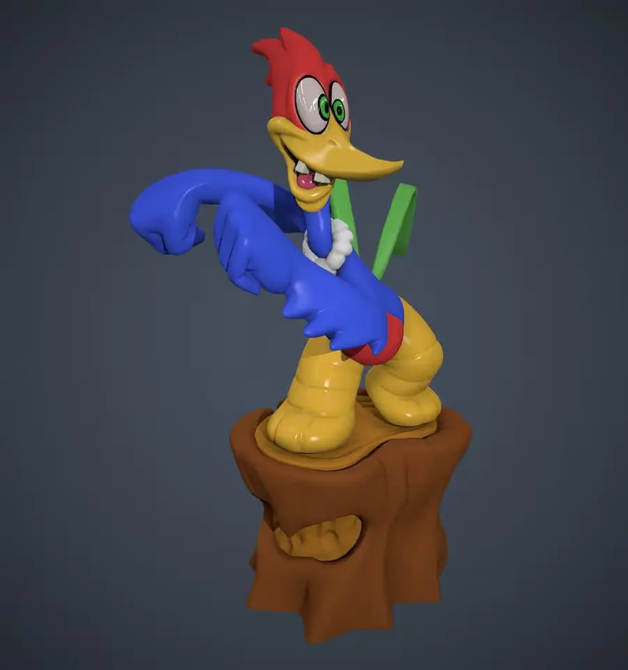 Woody Archivo Stl Para Impresion 3D