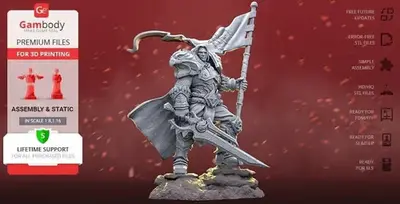 Wow Varian Gambody Stl Obj Impresión 3d