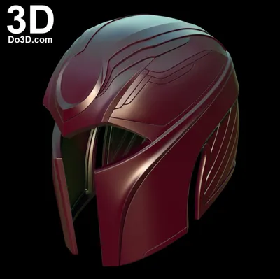 X Men Apocalypse Magneto Helmet Archivo STL Impresión 3D