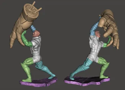 X Men Colossus Archivo STL Impresión 3D